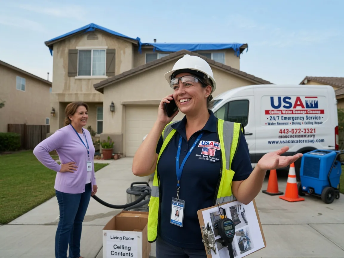 Ceiling Water Damage Restoration Necedah, WI FAQs