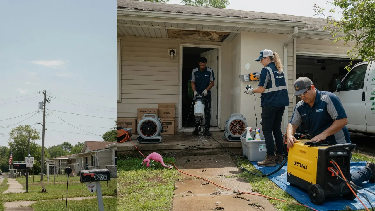 Storm Damage Water Removal in Necedah, WI near me